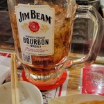 タコとハイボール - メガサイズのウーロンハイ