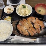 直ちゃん - もも焼き定食 ¥1,400