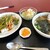 天竺 - 料理写真:ソンミュウ丼、ハーフラーメンセット！¥900円(別)