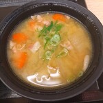 とんかつ かつや - 豚汁大