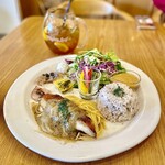 VERDURA bis - 料理写真:金目鯛のポワレ　アンチョビバターソース（ライス）