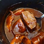 484cafe - ゴロッと入っているお肉！
                                とても柔らかく煮込まれています