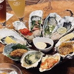 #カキもビールも生がスキ。 船橋駅前店 - 