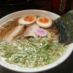 つけ麺　寅 - ネギ、味玉トッピング