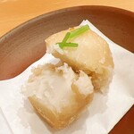 貴山 - 海老芋の中身はホックホック。甘く煮込まれた旨味が奥深くまで染み込んでおりました