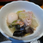 季の庭 - （2025/10月）チキン南蛮定食の小鉢