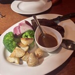 ラ・バラッカ - 歯肉のロースト　温野菜添え