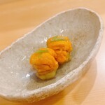 貴山 - 雲丹茄子田楽。これは美味しい\(//∇//)\