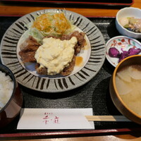 季の庭 神田店 - （2025/10月）チキン南蛮定食