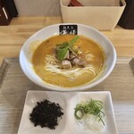 麺工房 海練 - あん肝ラーメン（1300円）