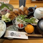 和心庭 カンノ - カキフライ定食