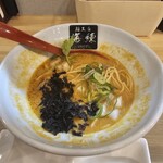麺工房 海練 - 別皿のTP　海苔、青ねぎ、玉ねぎIN❗