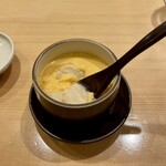 寿司 藤やま - ホタテの茶碗蒸し