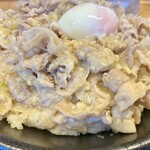 高崎ウルスタ丼 - 温玉を乗せて。