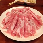 中国火鍋専門店 小肥羊 - お肉。