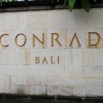 Conrad Bali - 2010年9月18日から20日まで滞在。
