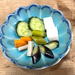 かぶと - お新香