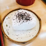 そば処奴一 - おにぎり2ヶ  ¥200  どうしても瓶ふりかけ使いたかった