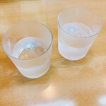 そば処奴一 - 2人分のお冷