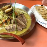 あっちゃん亭 - 餃子も頂きました