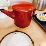 そば処奴一 - 蕎麦湯