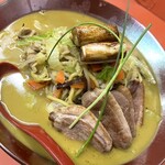 あっちゃん亭 - 限定　鴨と葱のカレーちゃんぽん