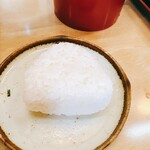 そば処奴一 - おにぎり2ヶ  ¥200