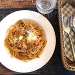 Localité - 料理写真:ナスのかくれんぼトマトパスタ1100円