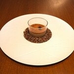 d'ici - ランチコース 6600円 のムース オ ショコラ