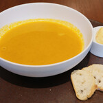 d'ici - ランチコース 6600円 の魚のスープ ルイユ添え