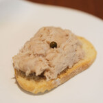 d'ici - ランチコース 6600円 の豚のリエット