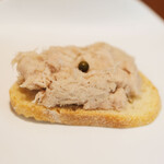 d'ici - ランチコース 6600円 の豚のリエット