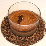 d'ici - ランチコース 6600円 のムース オ ショコラ