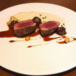 d'ici - ランチコース 6600円 の仔羊のシャンバロン風