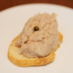 d'ici - ランチコース 6600円 の豚のリエット