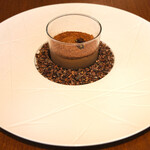 d'ici - ランチコース 6600円 のムース オ ショコラ