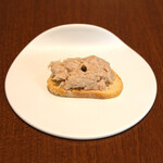 d'ici - ランチコース 6600円 の豚のリエット