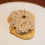 d'ici - ランチコース 6600円 の豚のリエット