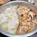 しゃぶしゃぶ温野菜 - 鴨・豚コース