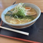 らーめん め組 - 味噌ワンタン麺