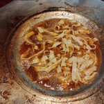 一心亭 - 〆のきしめん