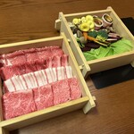 北新地しゃぶしゃぶすき焼き きらく - 