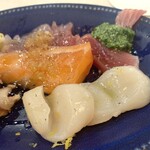 DELTA DI GOTANDA - 本日のお魚カルパッチョ