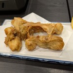 ふぐ料理の宿 さいば - 揚げ物：ぶりのから揚げ