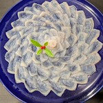 ふぐ料理の宿 さいば - 料理写真:てっさ（2人前）