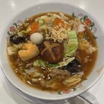 餃子の王将 - 五目あんかけらーめん