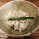 薪鳥新神戸 - そぼろご飯