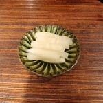 薪鳥新神戸 - 大根甘酢漬け