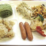 東横INN - 朝食ビュッフェ（自分が取った料理）