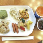 東横INN - 朝食ビュッフェ（自分が取った料理）